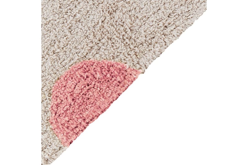 Matte Dardere - Beige, Rosa - Tekstiler - Tepper & Matter - Moderne tepper - Bomullstepper