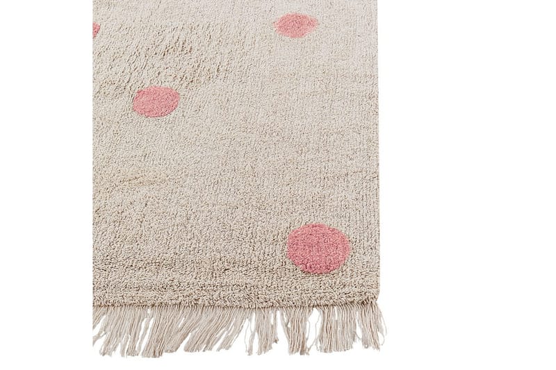 Matte Dardere - Beige, Rosa - Tekstiler - Tepper & Matter - Moderne tepper - Bomullstepper
