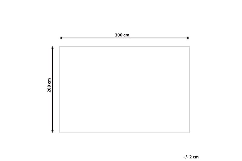 Matte Gesi II - Beige, 200x300 cm - Tekstiler - Tepper & Matter - Moderne tepper - Viskosematter