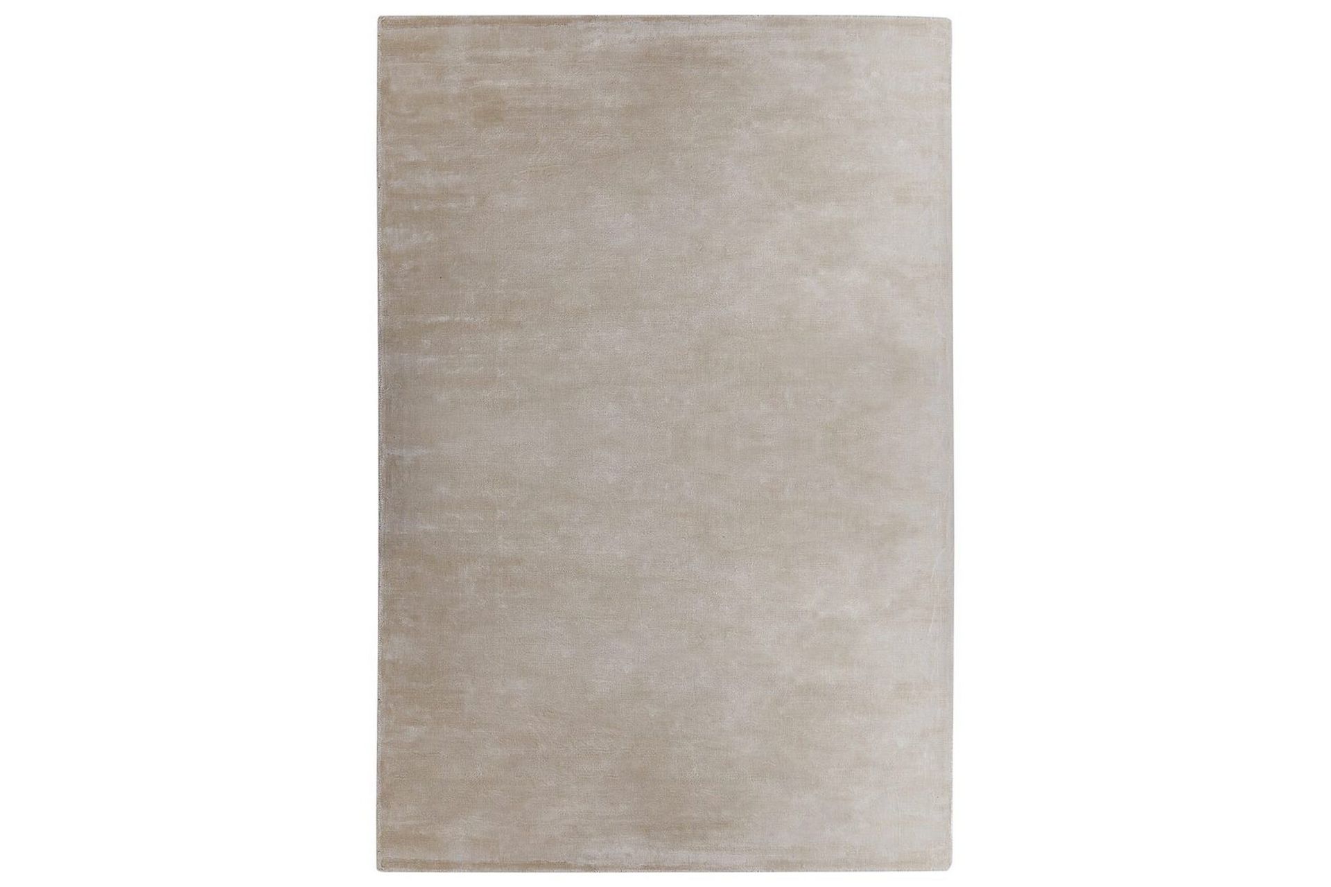 Teppe Lys beige Viskose 200 x 300 cm Lav luv Moderne Skandinavisk Tekstiler Gulvteppe Dekorasjon Soverom Stue