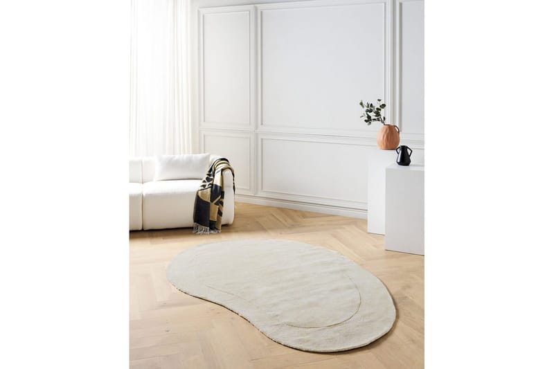 Matte Masso - Beige - Tekstiler - Tepper & Matter - Moderne tepper - Viskosematter