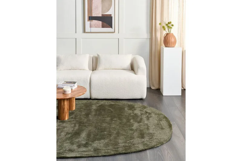 Matte Mitha - Grønn - Tekstiler - Tepper & Matter - Moderne tepper - Viskosematter