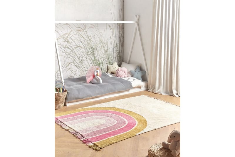 Matte Tatarli - Beige, rosa, gul - Tekstiler - Tepper & Matter - Moderne tepper - Bomullstepper