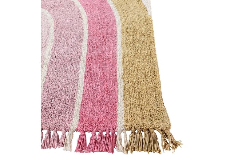 Matte Tatarli - Beige, rosa, gul - Tekstiler - Tepper & Matter - Moderne tepper - Bomullstepper