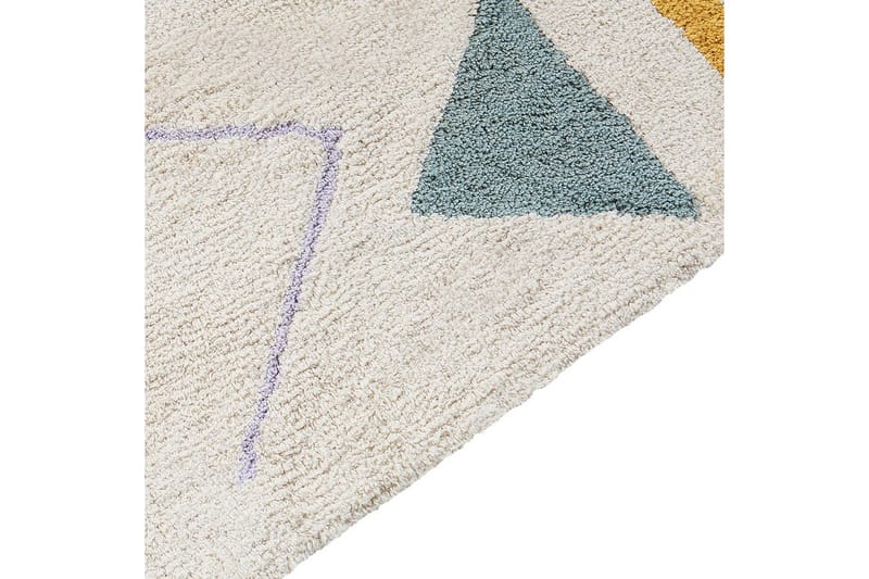 Matte Zaysan - Beige, grønn, lilla, gul, svart - Tekstiler - Tepper & Matter - Moderne tepper - Bomullstepper