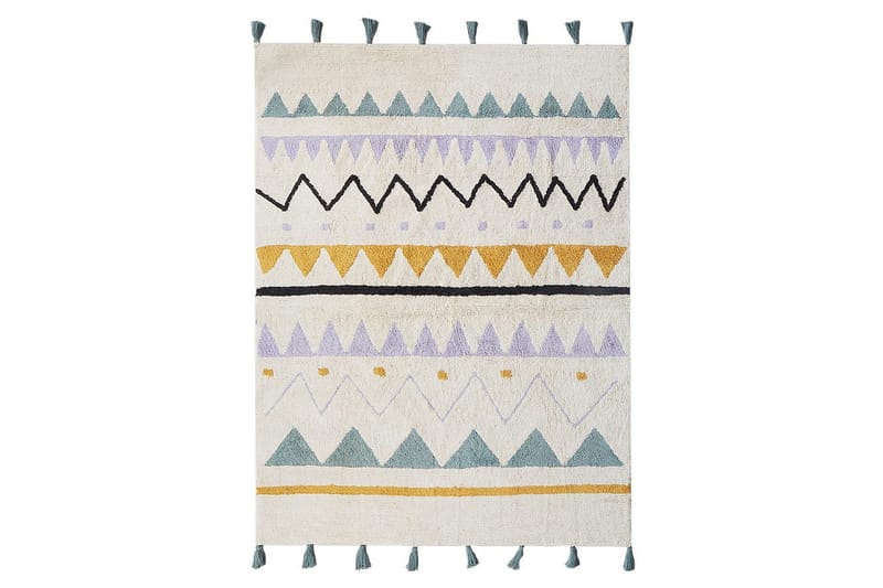 Matte Zaysan, Beige, grønn, lilla, gul, svart