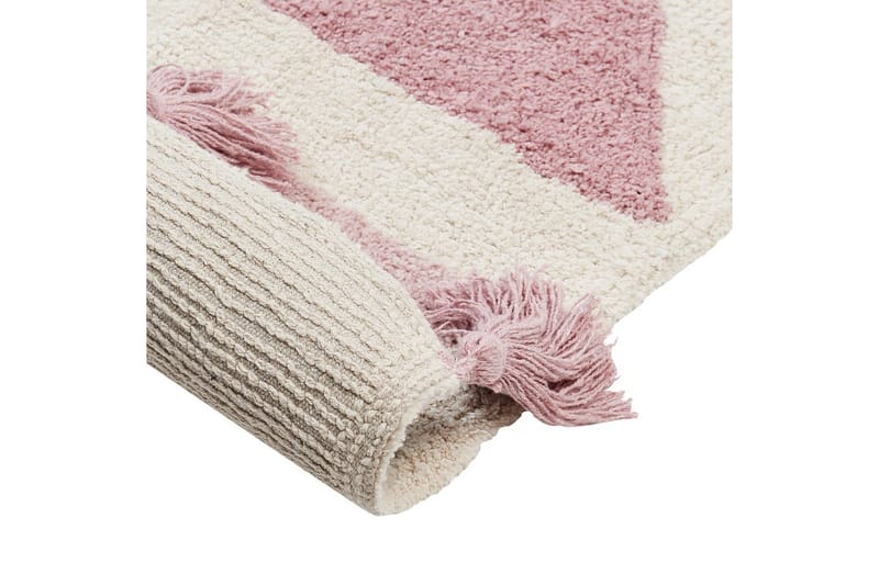 Matte Zaysan - Beige, rosa, lilla, gul - Tekstiler - Tepper & Matter - Moderne tepper - Bomullstepper
