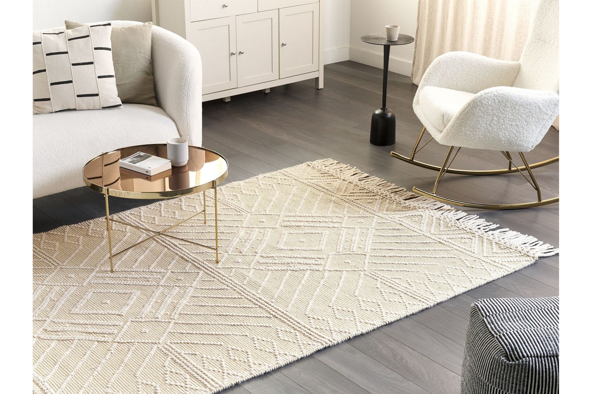 Mavikent Ullteppe 160x230 cm - Beige