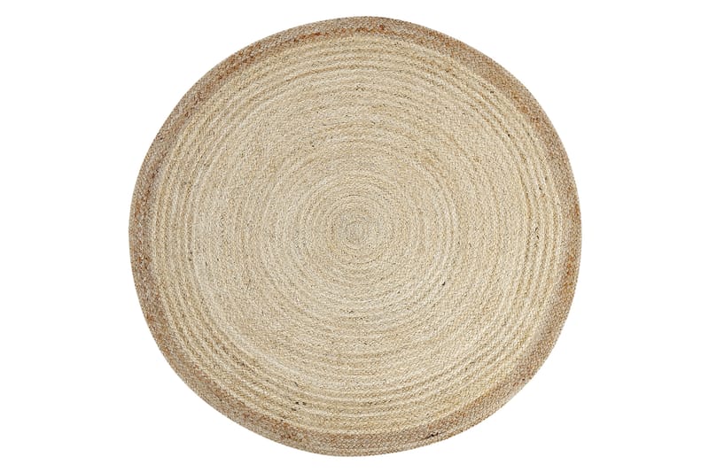 Menemen Juteteppe 120 cm Rund - Beige - Tekstiler - Tepper & Matter - Moderne tepper - Sisaltepper