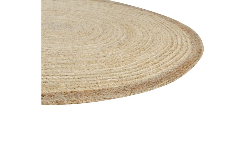 Menemen Juteteppe 120 cm Rund - Beige - Tekstiler - Tepper & Matter - Moderne tepper - Sisaltepper