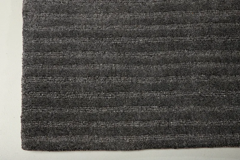 Milton Ullteppe 200x300 cm Rektangulær - Mørk grå - Tekstiler - Tepper & Matter - Moderne tepper - Ullteppe