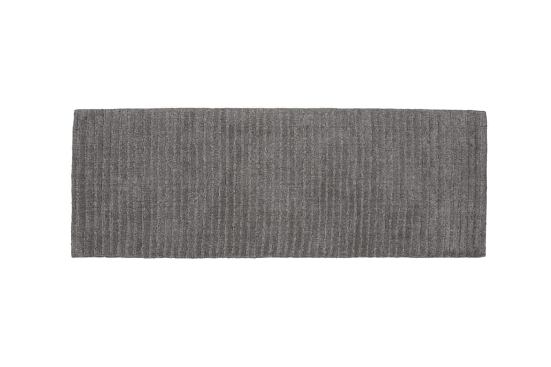 Milton Ullteppe 70x200 cm - Mørk grå - Tekstiler - Tepper & Matter - Moderne tepper - Ullteppe