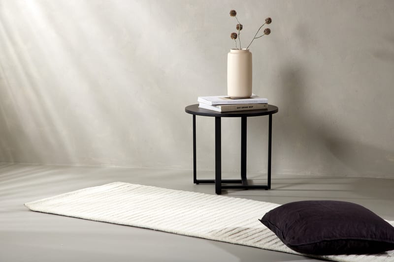 Milton Ullteppe 70x200 cm Rektangulær - Hvit - Tekstiler - Tepper & Matter - Moderne tepper - Ullteppe