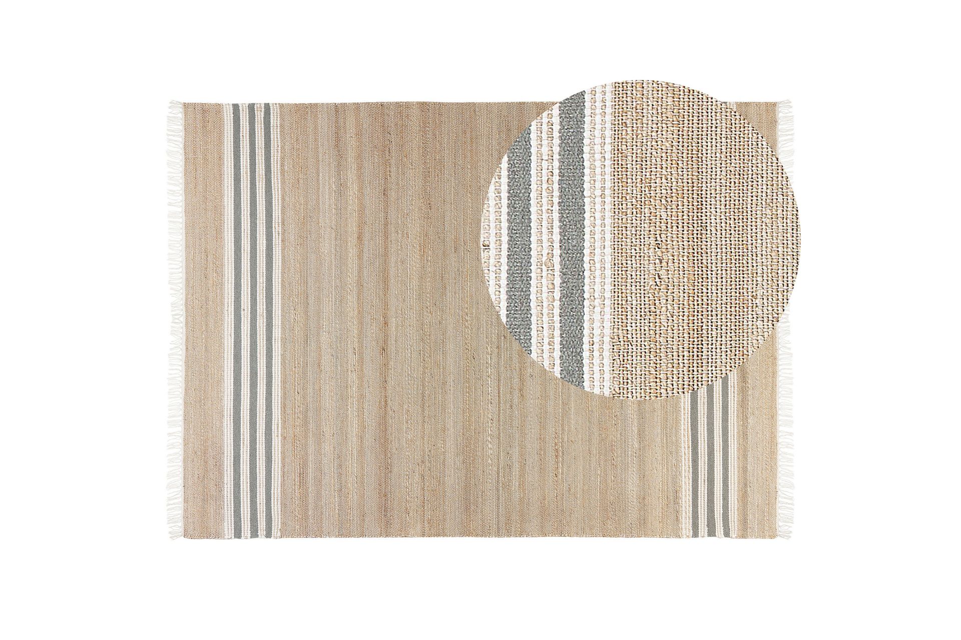 Mirza Juteteppe 160x230 cm - Beige - Tekstiler - Tepper & Matter - Moderne tepper - Sisaltepper