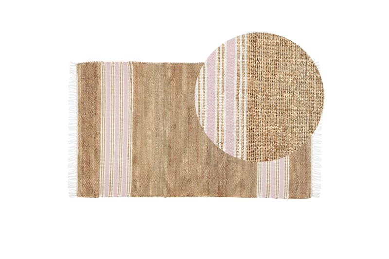 Mirza Juteteppe 80x150 cm - Beige - Tekstiler - Tepper & Matter - Moderne tepper - Sisaltepper