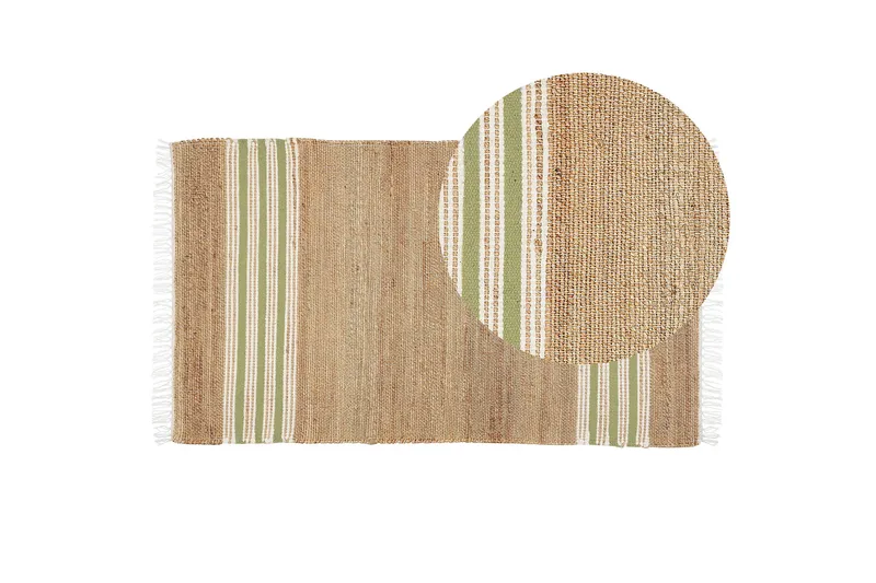 Mirza Juteteppe 80x150 cm - Beige - Tekstiler - Tepper & Matter - Moderne tepper - Sisaltepper