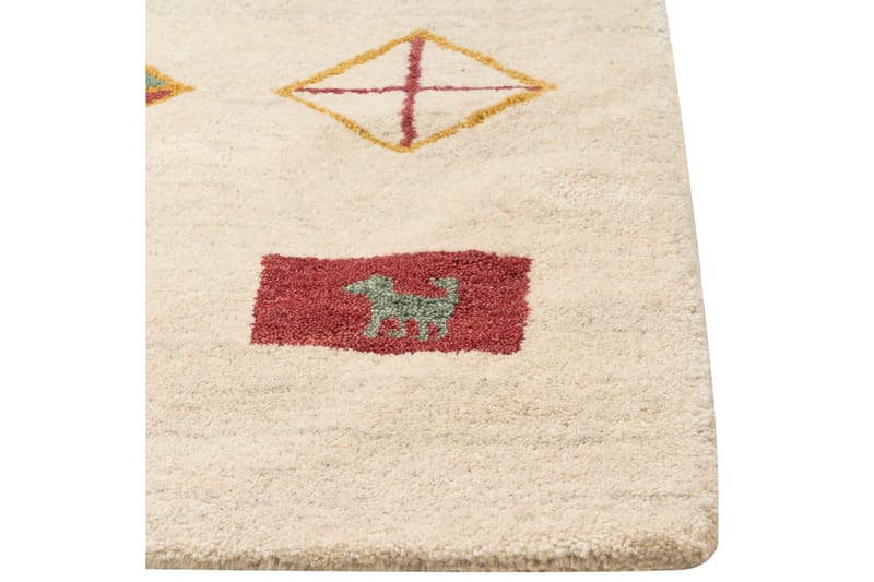 Misinli Ryeteppe 160x230 cm - Beige - Tekstiler - Tepper & Matter - Moderne tepper - Ryeteppe