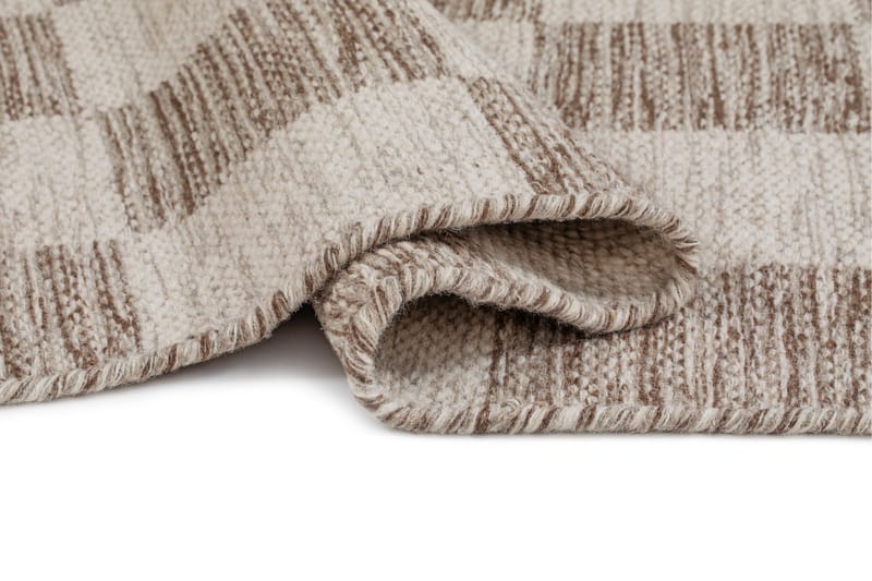 Moharan Ullteppe 140x200 cm Rektangulært - Mørk beige - Tekstiler - Tepper & Matter - Moderne tepper - Ullteppe