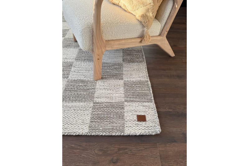 Moharan Ullteppe 160x230 cm Rektangulært - Grå - Tekstiler - Tepper & Matter - Moderne tepper - Ullteppe