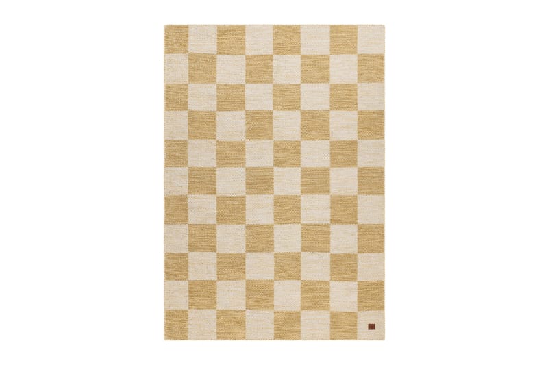 Moharan Ullteppe 160x230 cm Rektangulært - Gul - Tekstiler - Tepper & Matter - Moderne tepper - Ullteppe