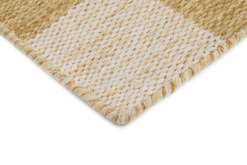 Moharan Ullteppe 160x230 cm Rektangulært - Gul - Tekstiler - Tepper & Matter - Moderne tepper - Ullteppe