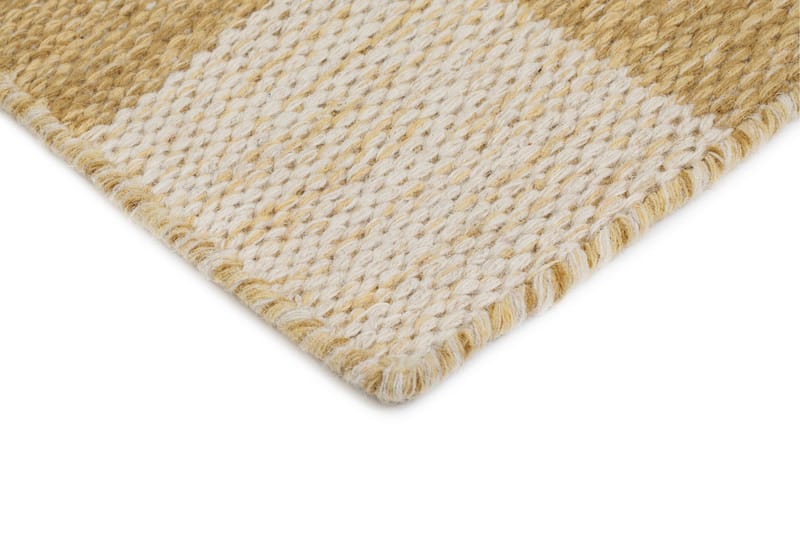 Moharan Ullteppe 160x230 cm Rektangulært - Gul - Tekstiler - Tepper & Matter - Moderne tepper - Ullteppe