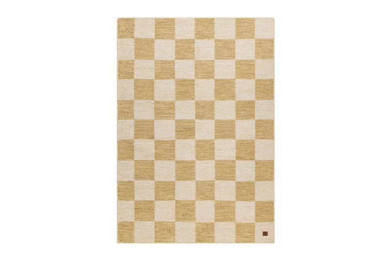 Moharan Ullteppe 160x230 cm Rektangulært - Gul - Tekstiler - Tepper & Matter - Moderne tepper - Ullteppe