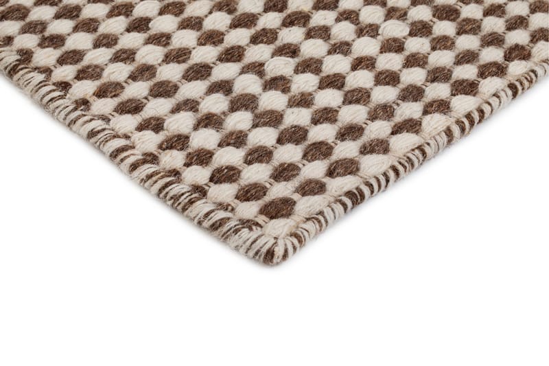 Mohardi Ullteppe 140x200 cm Rektangulært - Mørk beige - Tekstiler - Tepper & Matter - Moderne tepper - Ullteppe