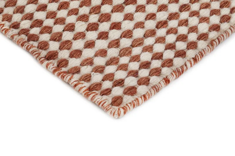 Mohardi Ullteppe 140x200 cm Rektangulært - Terrakotta - Tekstiler - Tepper & Matter - Moderne tepper - Ullteppe