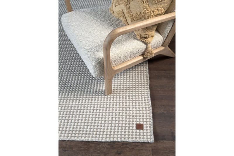 Mohardi Ullteppe 200x300 cm Rektangulært - Grå - Tekstiler - Tepper & Matter - Moderne tepper - Ullteppe