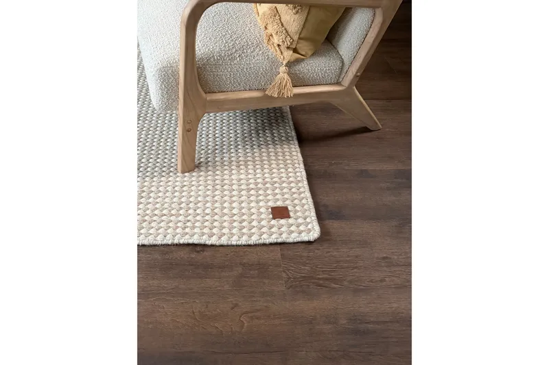 Mohardi Ullteppe 200x300 cm Rektangulært - Lin - Tekstiler - Tepper & Matter - Moderne tepper - Ullteppe