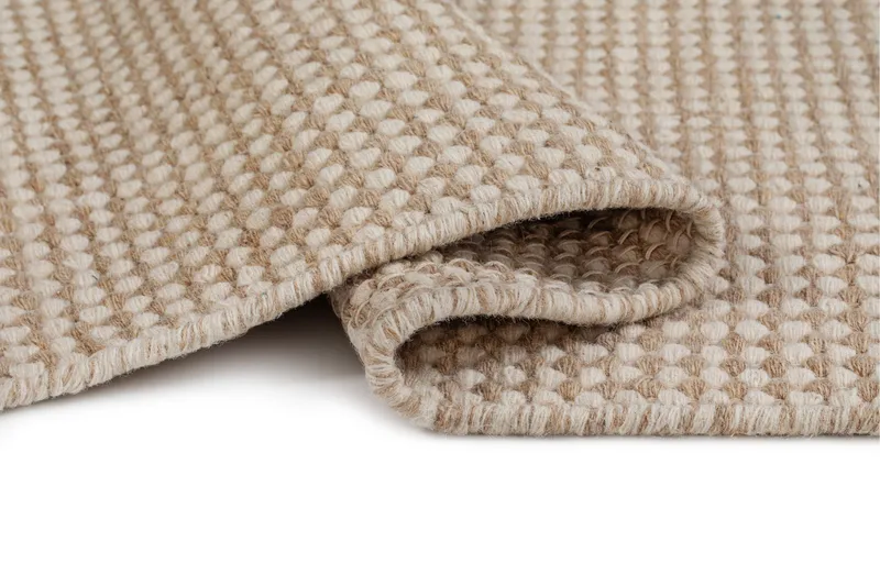 Mohardi Ullteppe 200x300 cm Rektangulært - Lin - Tekstiler - Tepper & Matter - Moderne tepper - Ullteppe