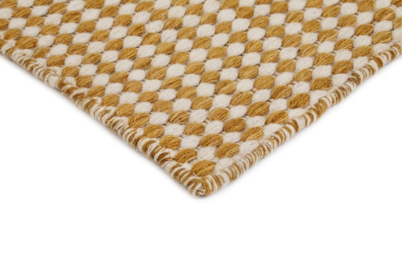 Mohardi Ullteppe 240x340 cm Rektangulært - Gul - Tekstiler - Tepper & Matter - Moderne tepper - Ullteppe