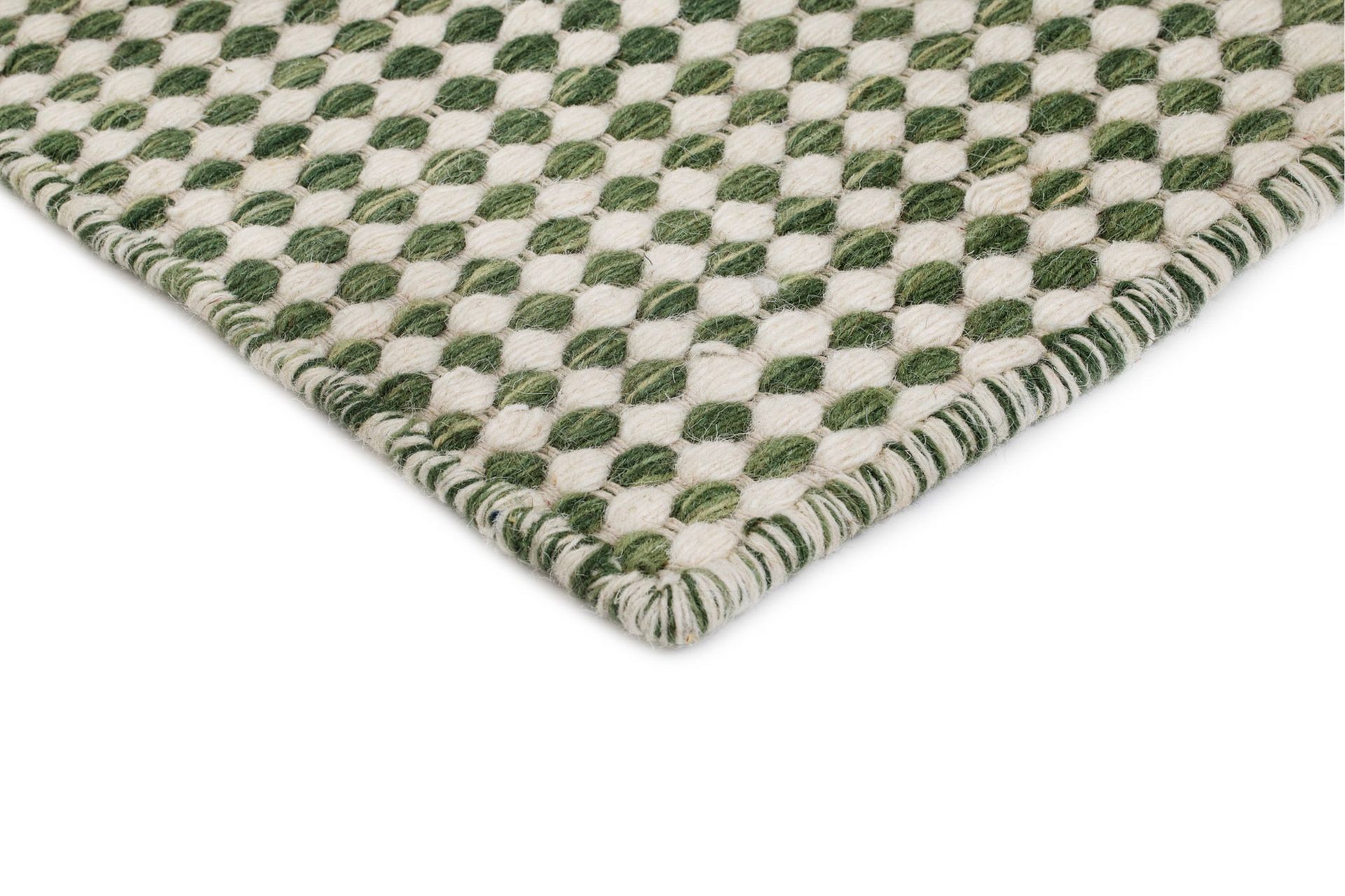 Mohardi Ullteppe 240x340 cm Rektangulært - Smaragdgrønn - Tekstiler - Tepper & Matter - Moderne tepper - Ullteppe