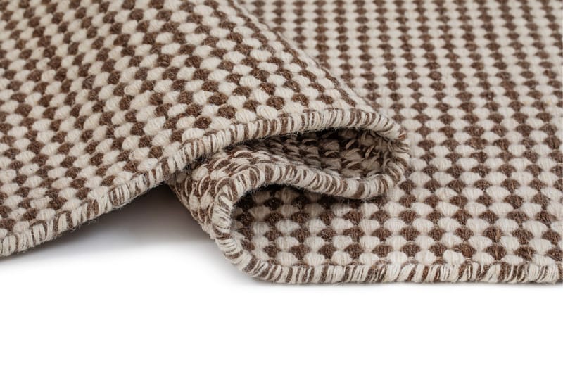 Mohardi Ullteppe 80x300 cm Avlangt - Mørk beige - Tekstiler - Tepper & Matter - Moderne tepper - Ullteppe