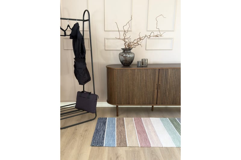Mohsina Bomullsteppe 75x220 cm Avlangt - Flerfarget - Tekstiler - Tepper & Matter - Moderne tepper - Bomullstepper