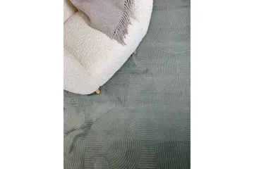 Momita Friezeteppe 160x230 cm Rektangulært - Grønn - Tekstiler - Tepper & Matter - Moderne tepper - Wiltontepper
