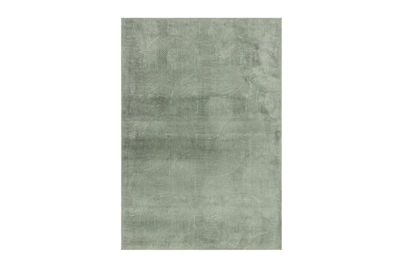 Momita Friezeteppe 160x230 cm Rektangulært - Grønn - Tekstiler - Tepper & Matter - Moderne tepper - Wiltontepper