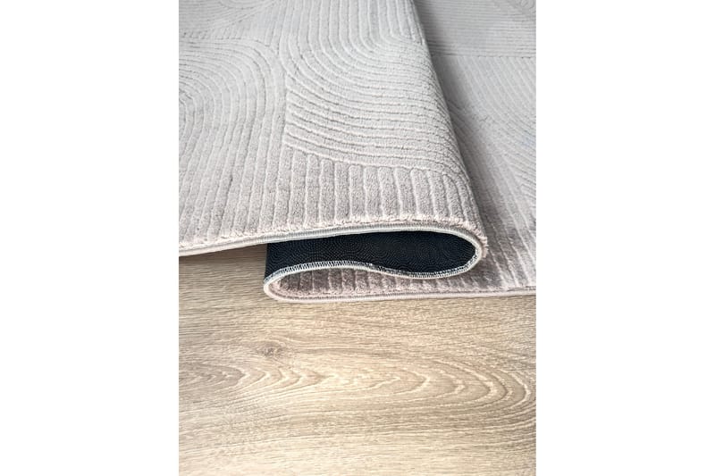 Momita Friezeteppe 200x290 cm Rektangulært - Grå - Tekstiler - Tepper & Matter - Moderne tepper - Wiltontepper