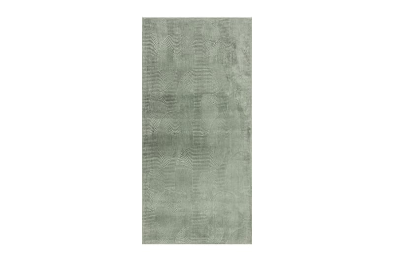 Momita Friezeteppe 80x150 cm Avlangt - Grønn - Tekstiler - Tepper & Matter - Moderne tepper - Wiltontepper