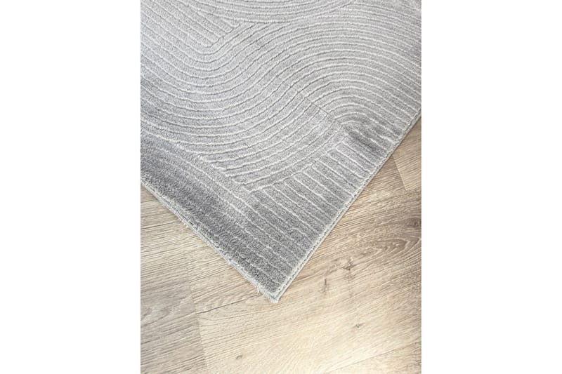 Momita Friezeteppe 80x250 cm Avlangt - Grå - Tekstiler - Tepper & Matter - Moderne tepper - Wiltontepper