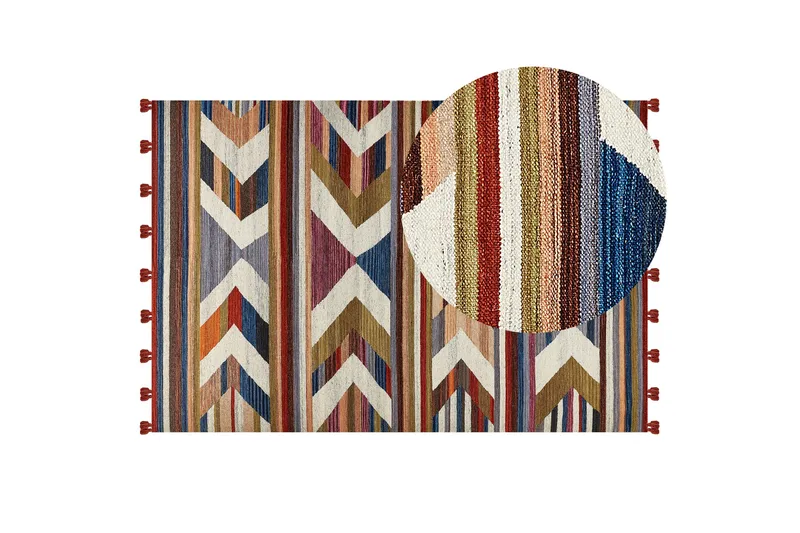 Mrgashat Ullteppe 200x300 cm - Blå - Tekstiler - Tepper & Matter - Moderne tepper - Gangmatter