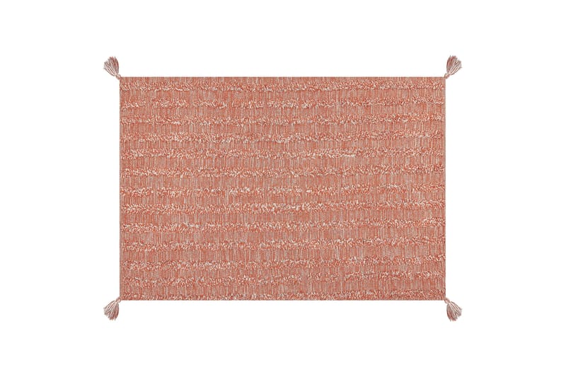 Mugla Ryeteppe 140x200 cm, Oransje
