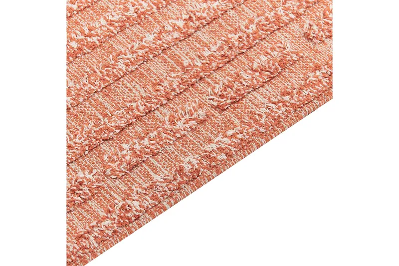 Mugla Ryeteppe 160x230 cm - Oransje - Tekstiler - Tepper & Matter - Moderne tepper - Ryeteppe