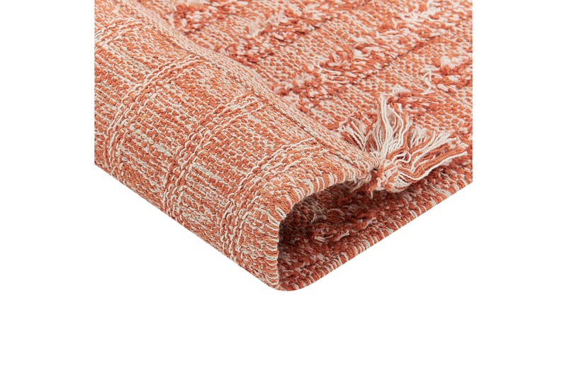 Mugla Ryeteppe 160x230 cm - Oransje - Tekstiler - Tepper & Matter - Moderne tepper - Ryeteppe