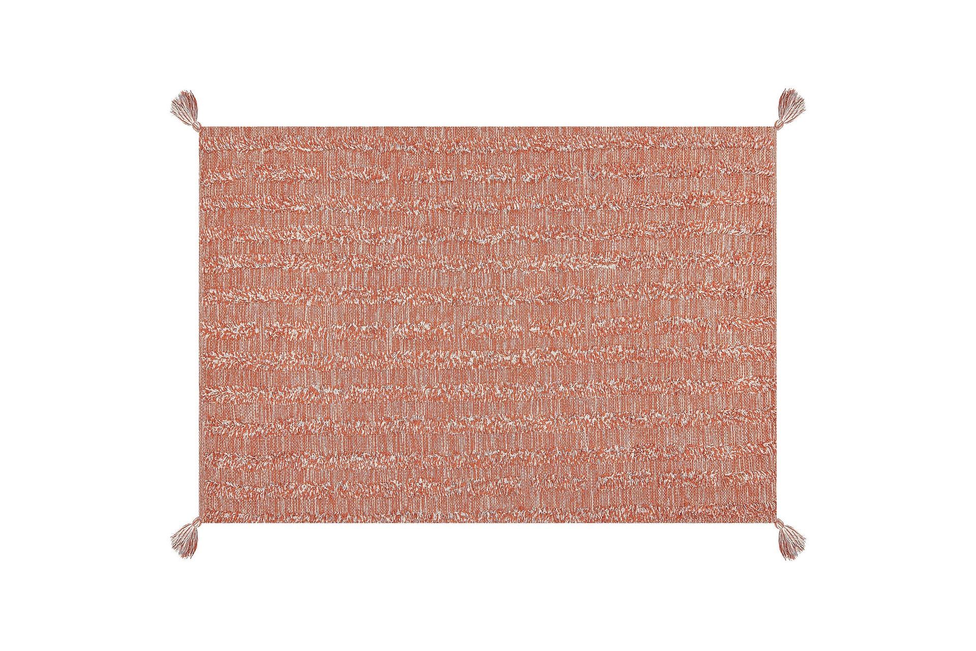 Mugla Ryeteppe 160x230 cm - Oransje