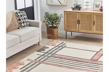 Muradiye Ryeteppe 160x230 cm - Beige - Tekstiler - Tepper & Matter - Moderne tepper - Bomullstepper