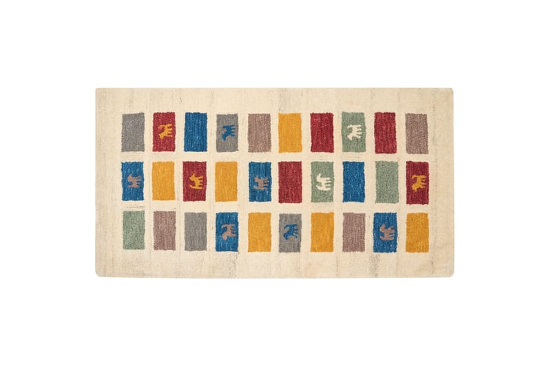 Muratli Ryeteppe 80x150 cm - Beige - Tekstiler - Tepper & Matter - Moderne tepper - Ryeteppe
