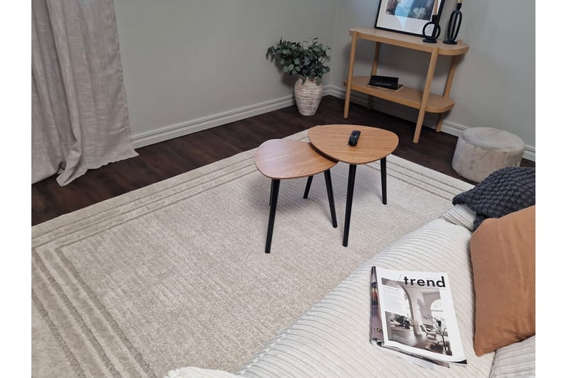 Nature Wiltonteppe 240x340 cm Rektangulær - Beige - Tekstiler - Tepper & Matter - Moderne tepper - Wiltontepper