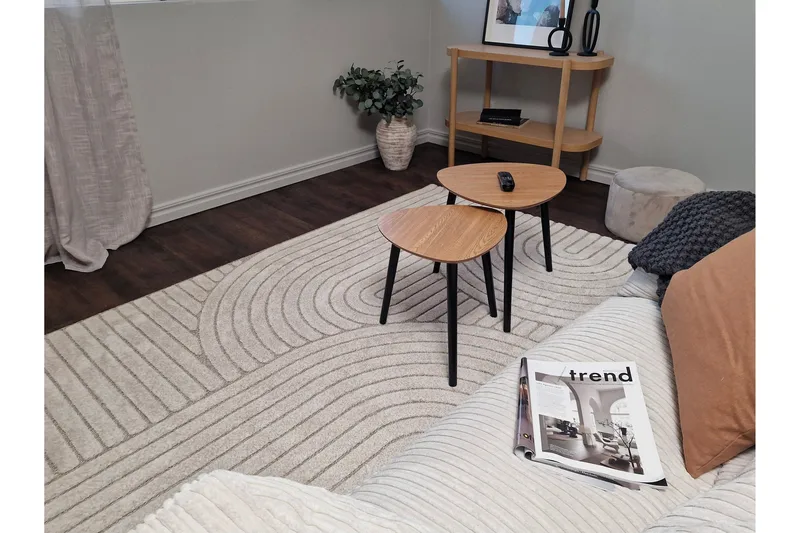 Nature Wiltonteppe 280x380 cm Rektangulær - Beige - Tekstiler - Tepper & Matter - Moderne tepper - Wiltontepper